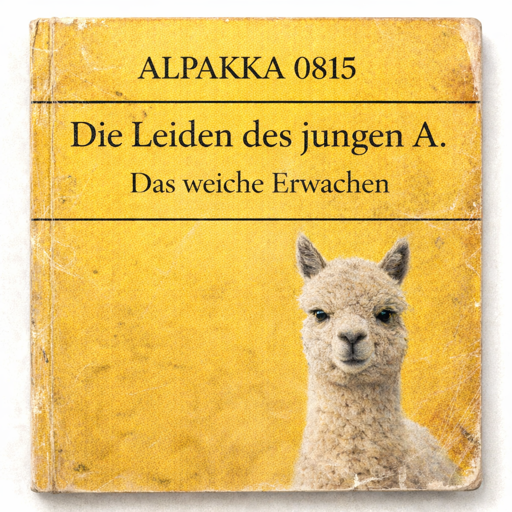 Cover "Die Leiden des jungen A."
